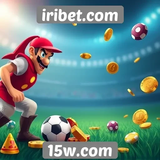 Opções de jogos e categorias em iribet.com